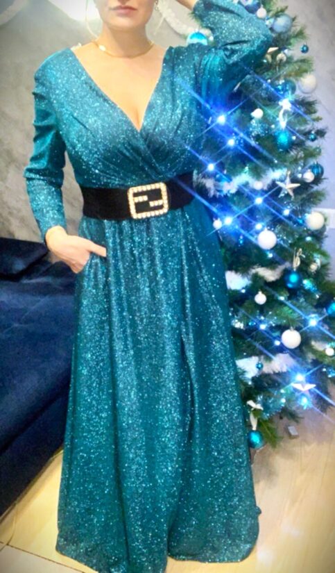 Emerald with sparkle