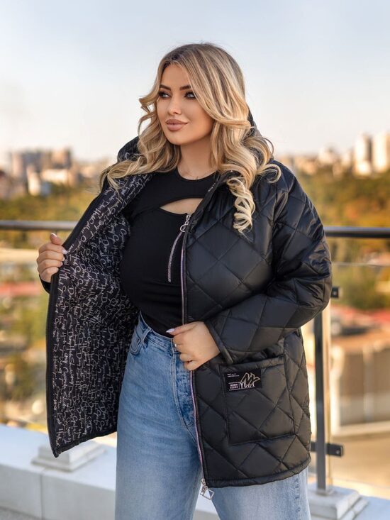  Pēc Pasūtījuma / Sieviešu stepēta jaka