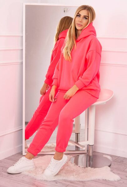 Утеплённый костюм Neon pink