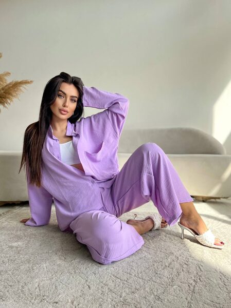 Summer Suit in Lilac
