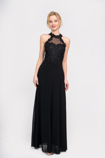 Kleita ar melniem akmeņiem