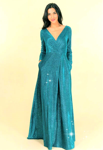 Emerald with sparkle
